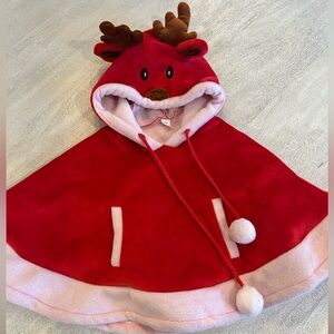 Red Hooded Cape with Ears